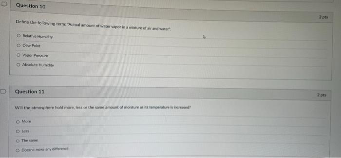 Solved Question 8 2 pts What is one of the most common | Chegg.com