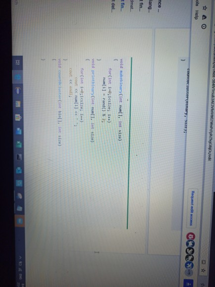 Solved Help Request edit access se [3] Make the program that | Chegg.com
