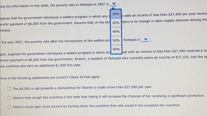 Solved The following table summarizes the income | Chegg.com