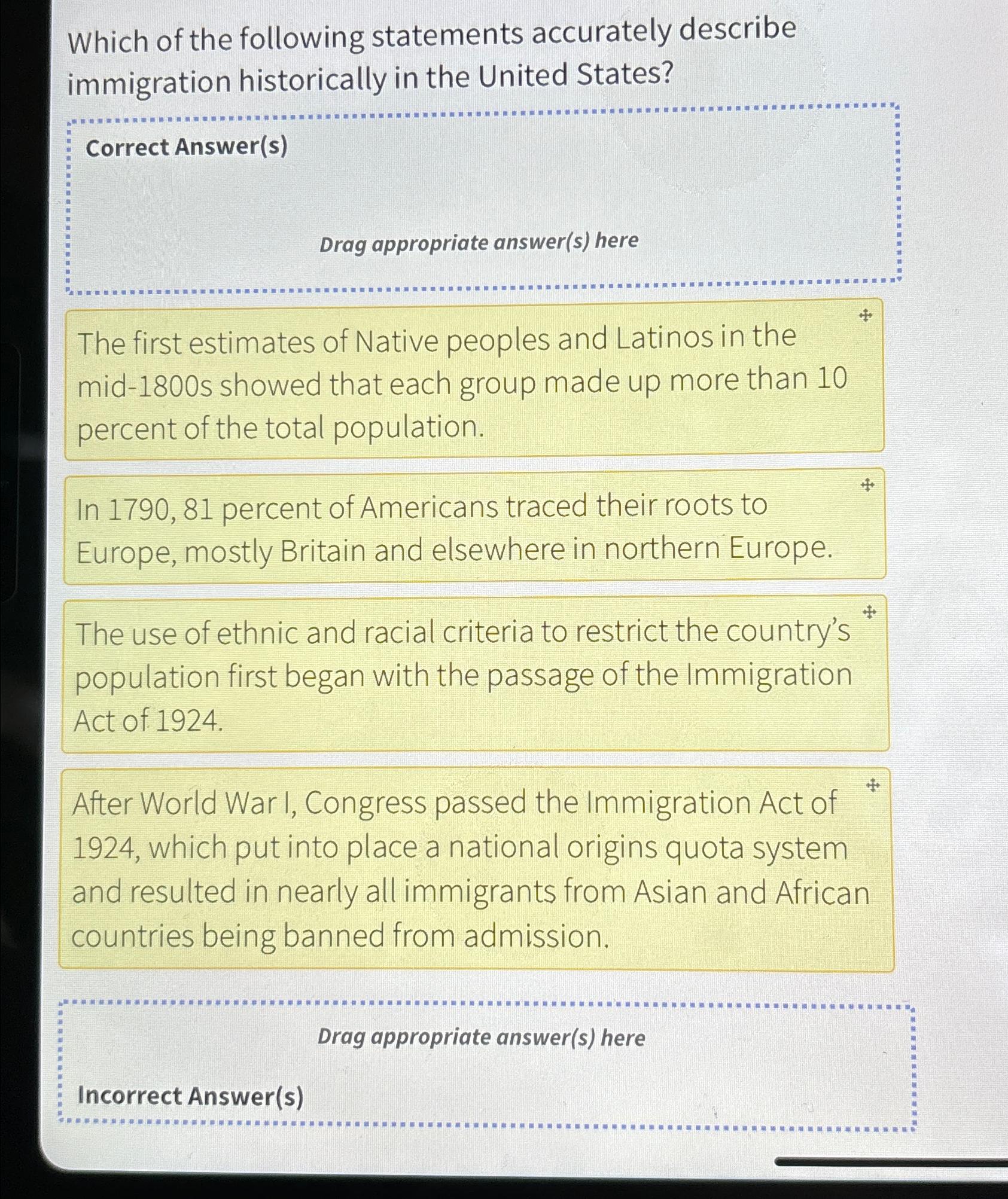 Solved Which of the following statements accurately describe | Chegg.com