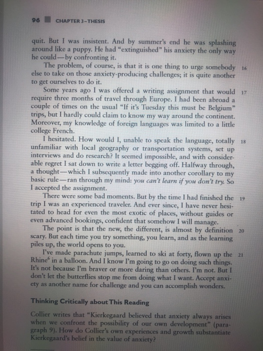 Anxiety challenge by another name questions for study and discussion answers image