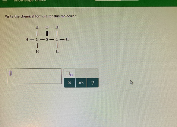 Full structural formula picture