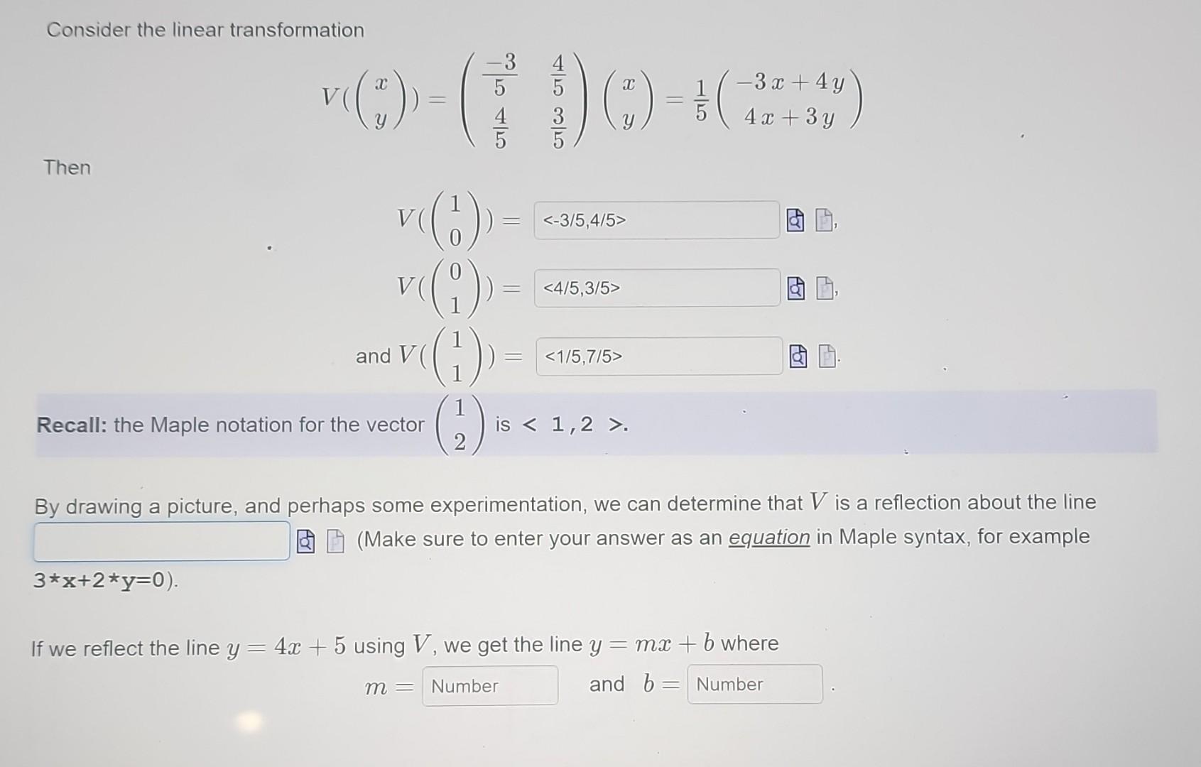 Solved Consider The Linear Transformation | Chegg.com