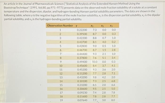 Solved 3 4 5 An article in the Journal of Pharmaceuticals | Chegg.com