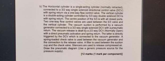 Solved Q2. The system shown in Figure Q2 is an automated | Chegg.com