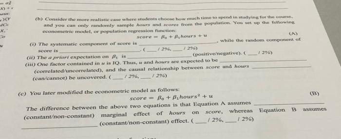 Solved 4. Suppose you are interested in estimating the | Chegg.com