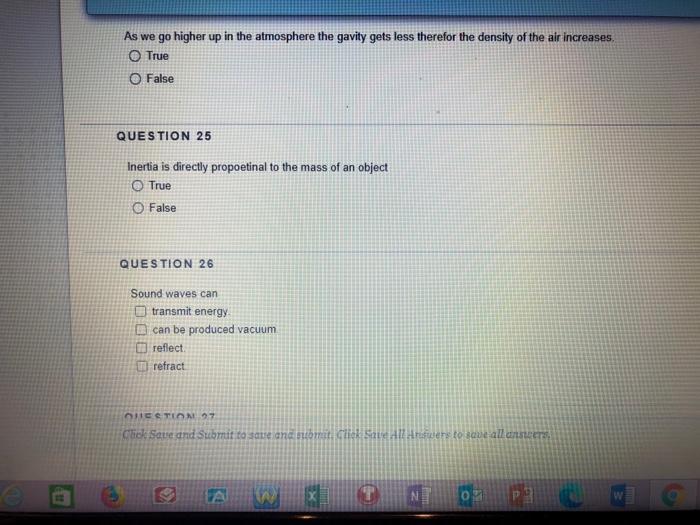 Solved QUESTION 20 Barometers use mercury instead of water