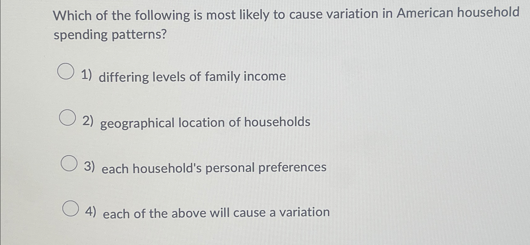 Solved Which of the following is most likely to cause | Chegg.com