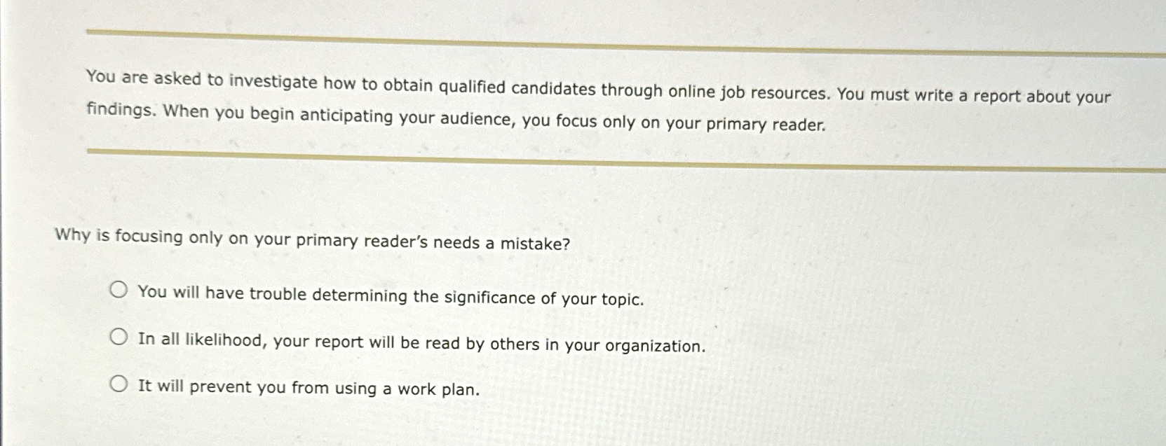 Solved You are asked to investigate how to obtain qualified | Chegg.com