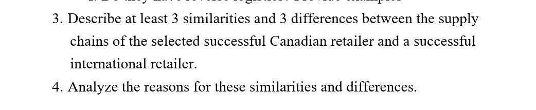 Solved 3. Describe at least 3 similarities and 3 differences | Chegg.com