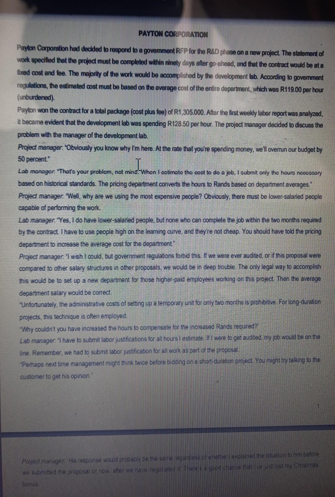Solved Answer ALL questions in this section. QUESTION 1 (40 | Chegg.com