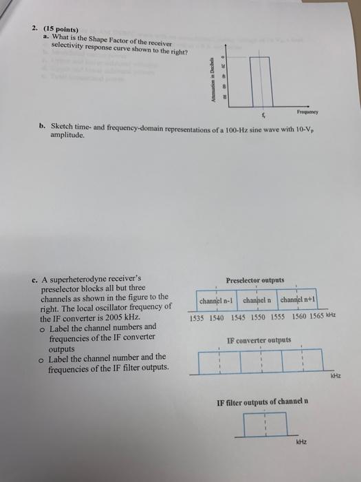 2. (15 points) a. What is the Shape Factor of the | Chegg.com