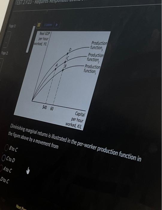 Solved TEST 2 F23-Requires Resp D to C Bto C Cto D Ato C | Chegg.com