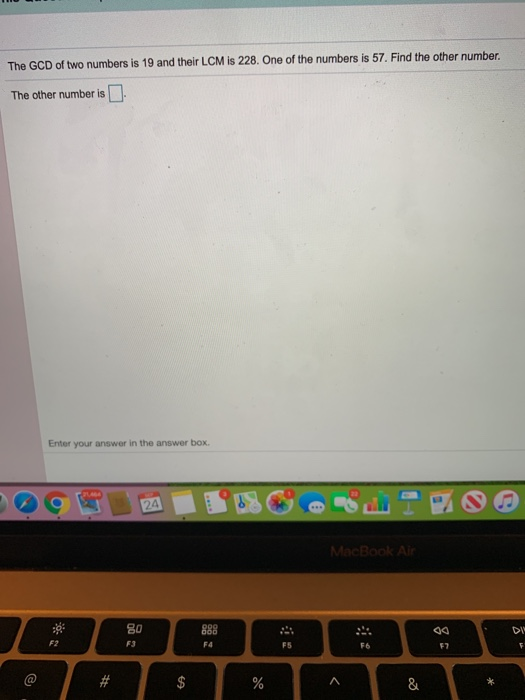 solved-the-gcd-of-two-numbers-is-19-and-their-lcm-is-228-chegg