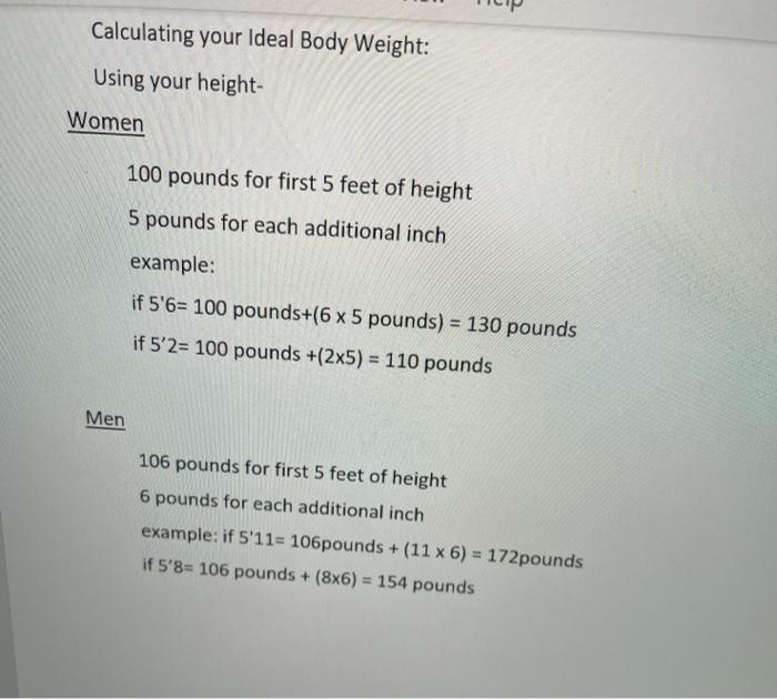 How to Calculate Your Ideal Body Weight