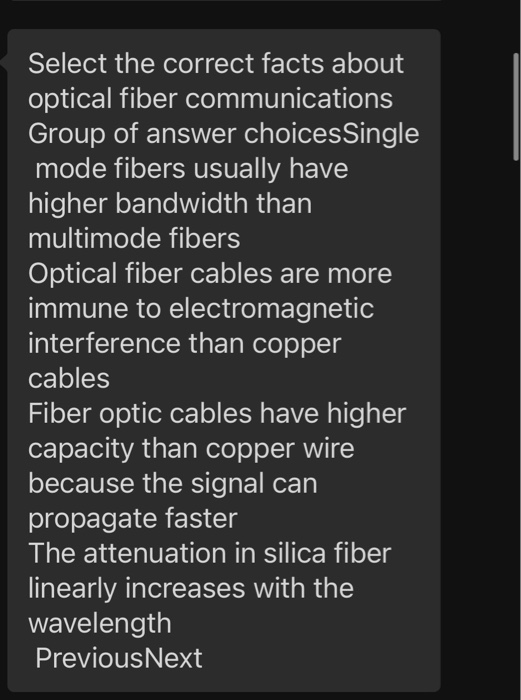 Fiber Optic and Immunity to Electromagnetic Interference