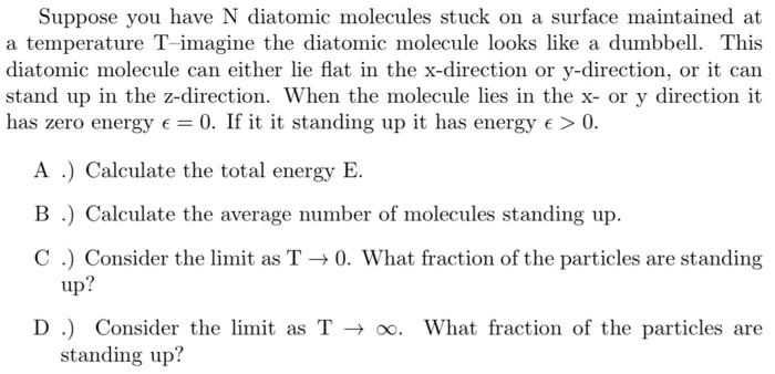 Solved This is graduate level Stat Mech, i need a detailed | Chegg.com