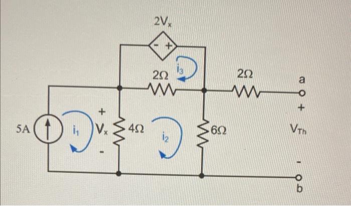 Solved find Rth with steps | Chegg.com