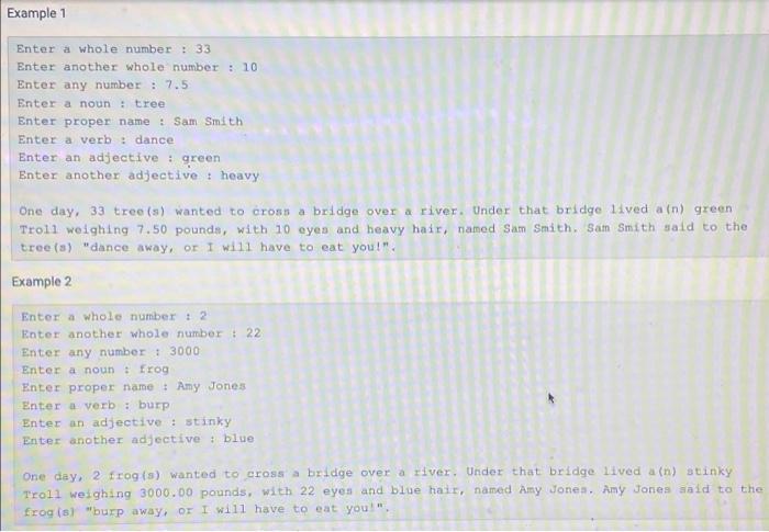 Solved Problem Description and Given Info Write a Java | Chegg.com