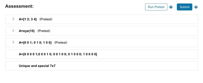 matlab assignment 5 determinants done right