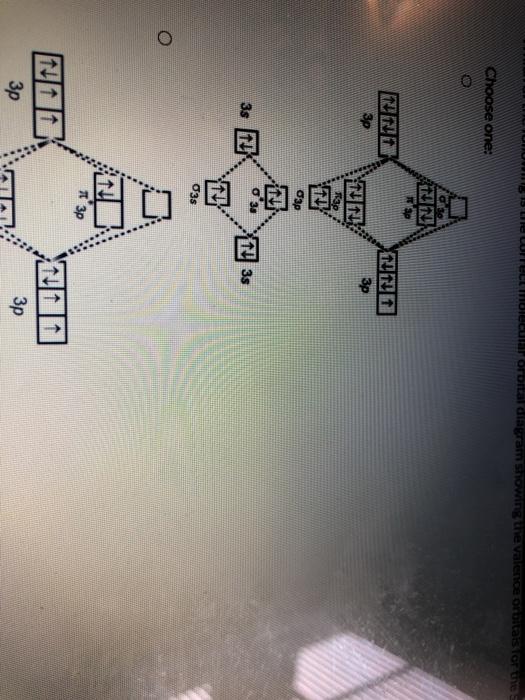 Solved Which of the following is the correct molecular | Chegg.com