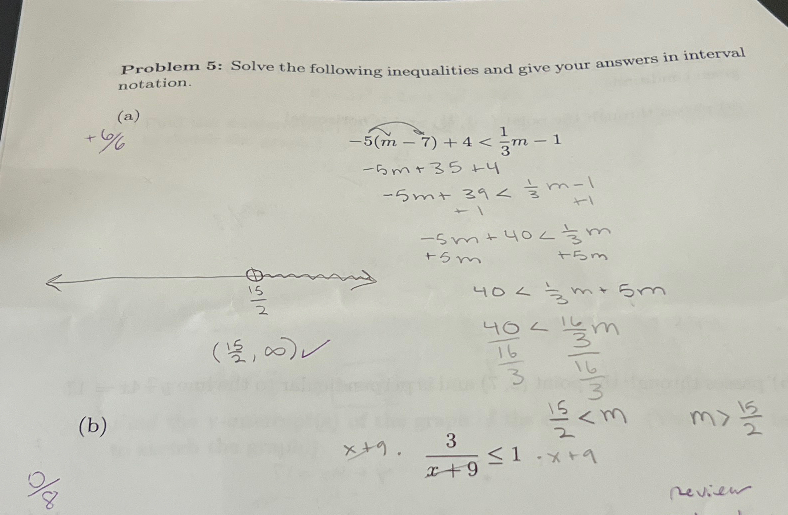 Solved Can someone solve part b step by step so i csn see | Chegg.com