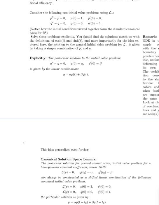 Solved (3) Choosing Efficient Fundamental Solution Sets. In 