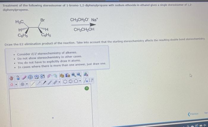 Solved Treatment Of The Following Stereoisomer Of 1 Chegg Com