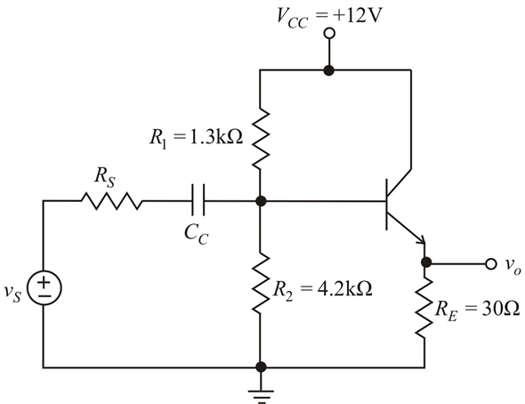 Solved: Chapter 6 Problem 12E Solution | Microelectronics Circuit ...