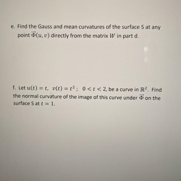 Solved 5 35 Pts Consider The Surface S Given By U V Chegg Com