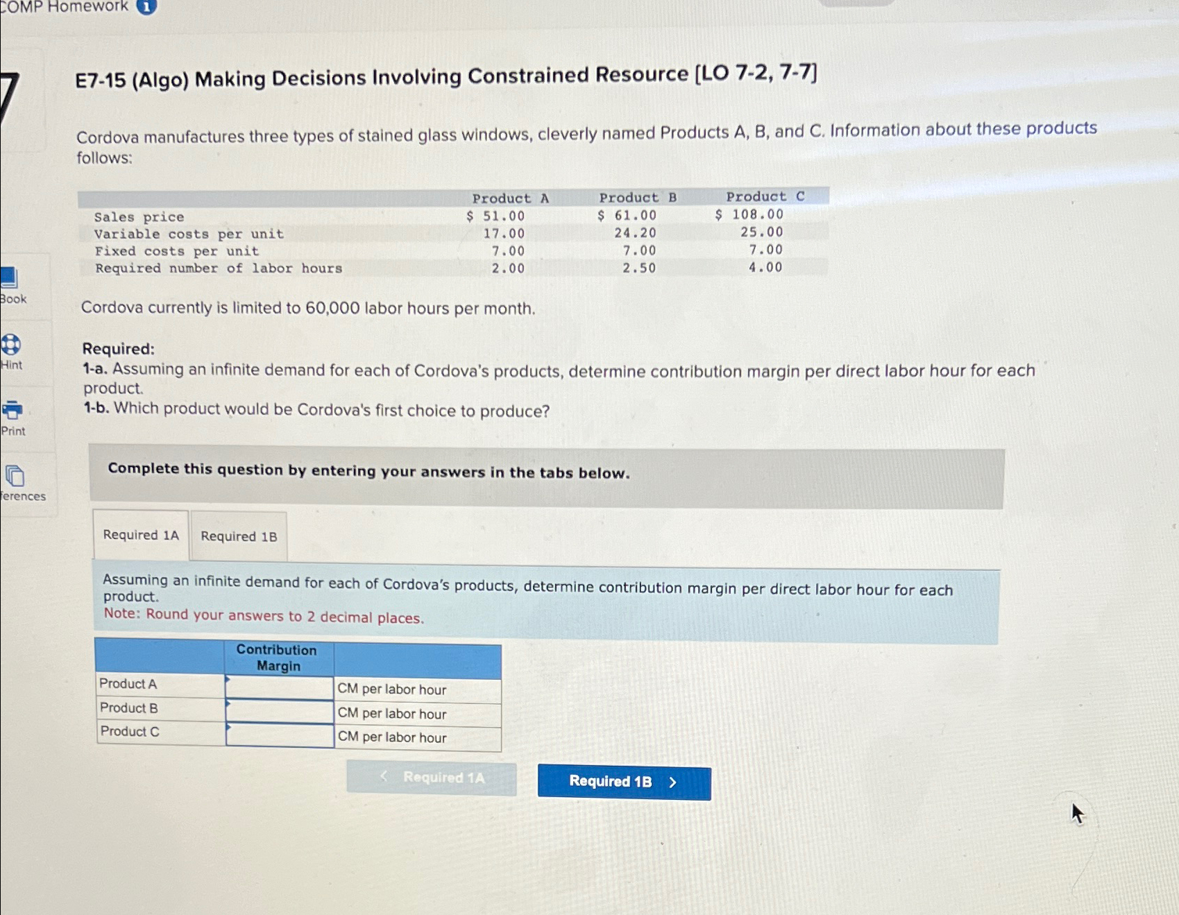 Solved COMP Homework 1E7-15 (Algo) ﻿Making Decisions | Chegg.com