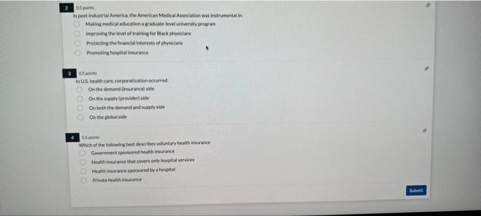 20.5 points In post-indutrial America. Uve Amee Kan | Chegg.com