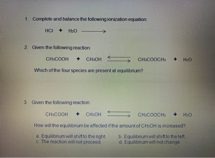 CH3COOCH3 + HCl: Tìm hiểu về phản ứng hóa học thú vị này