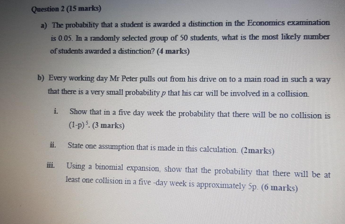 solved-question-2-15-marks-a-the-probability-that-a-chegg