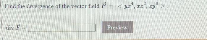 Solved Find the divergence of the vector field | Chegg.com