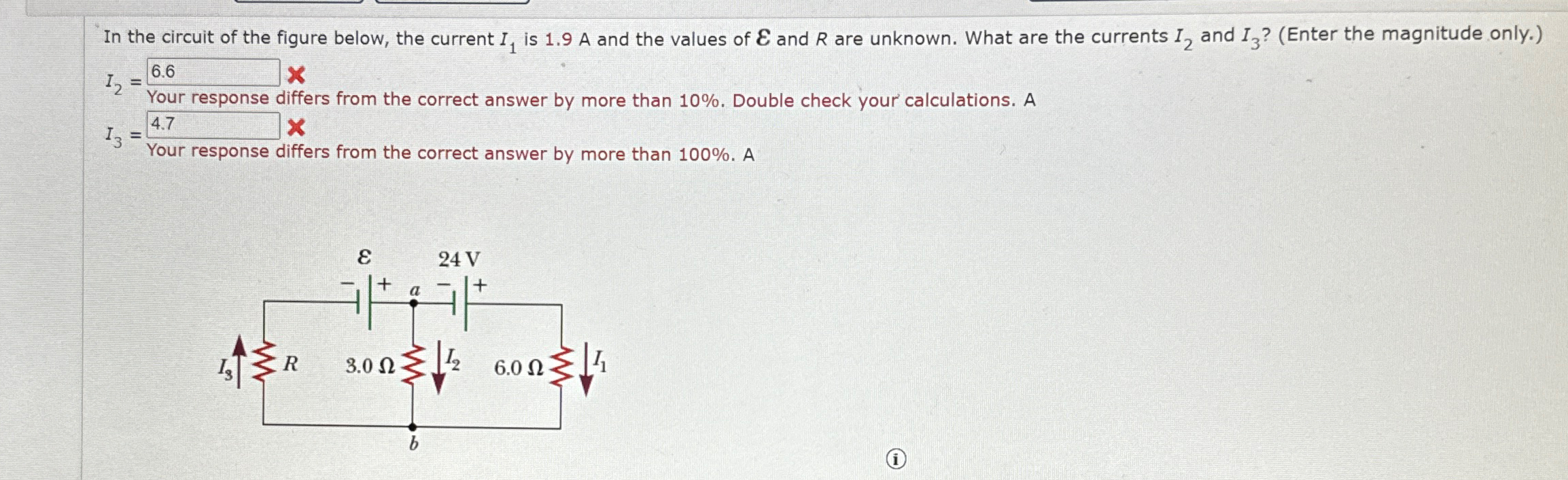 Solved In the circuit of the figure below, the current I1 | Chegg.com