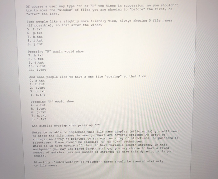 Description: You will develop a small "text-based | Chegg.com