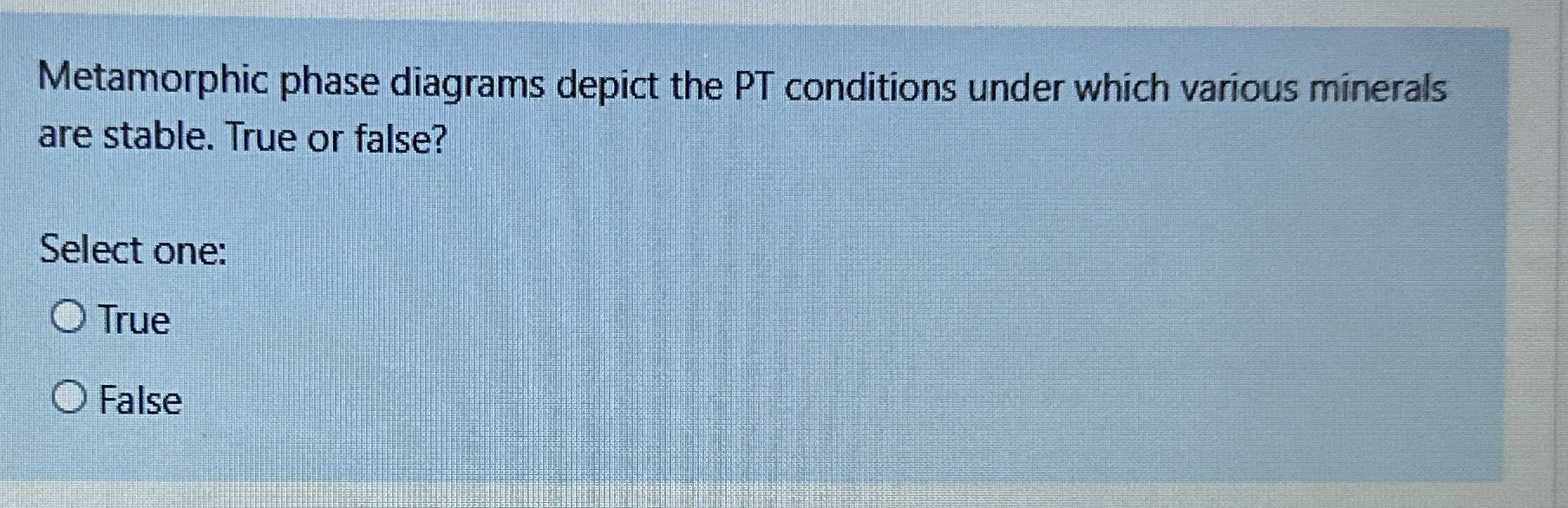 Solved Metamorphic phase diagrams depict the PT conditions | Chegg.com