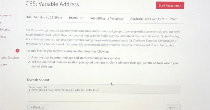 Solved For this challenge exercise you may work with other | Chegg.com