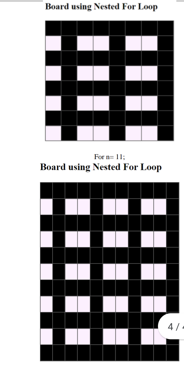 How to produce a chessboard pattern in PHP — LEARN TO CODE