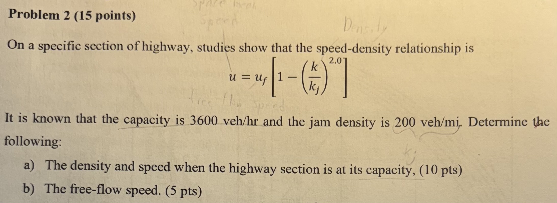 Solved Problem 2 ( 15 ﻿points)On ﻿a specific section of | Chegg.com