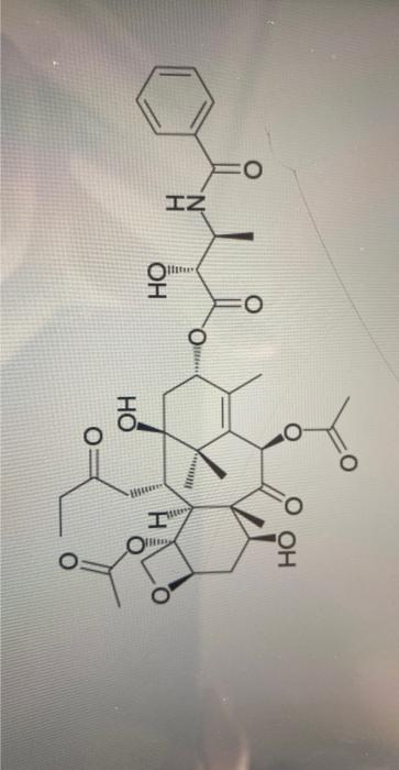 Solved Select all of the functional groups in the following | Chegg.com