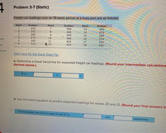 Solved 7 Problem 37 (Static) Freight car loadings over an