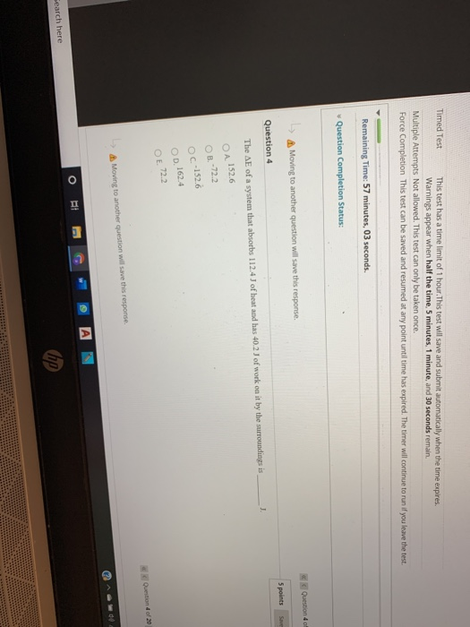 Solved Timed Test This test has a time limit of 1 hour. This | Chegg.com