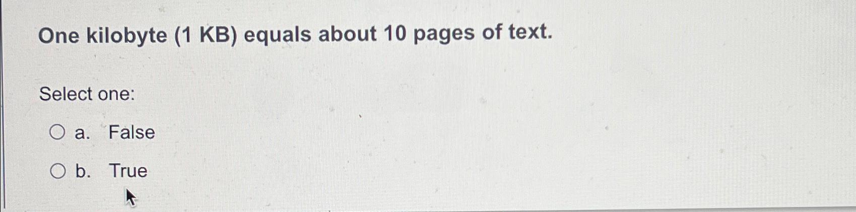 solved-one-kilobyte-1kb-equals-about-10-pages-of-chegg