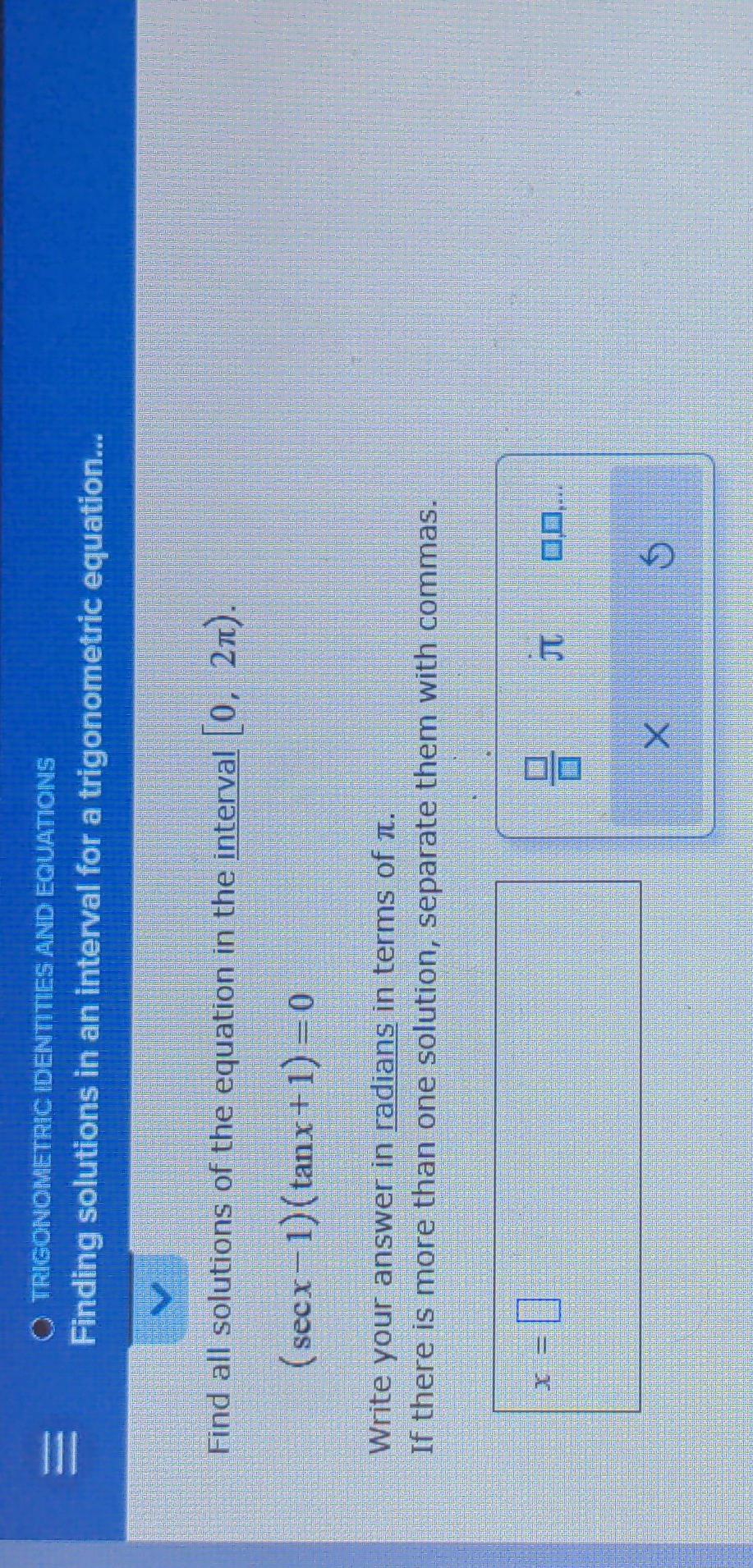 solved-find-all-solutions-of-the-equation-in-the-interval-chegg