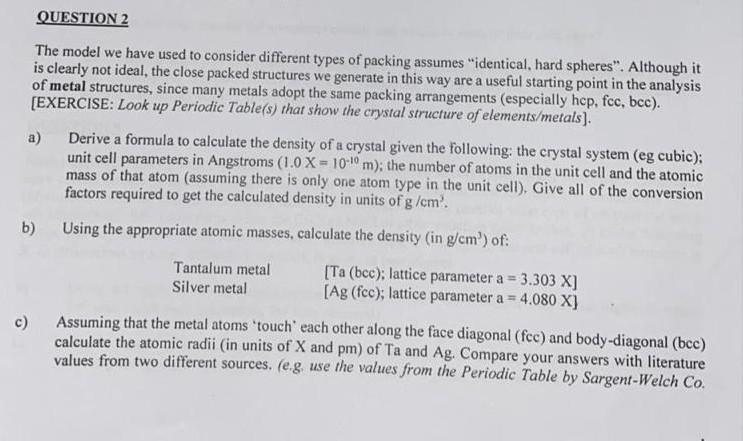 Solved The Model We Have Used To Consider Different Types Of Chegg