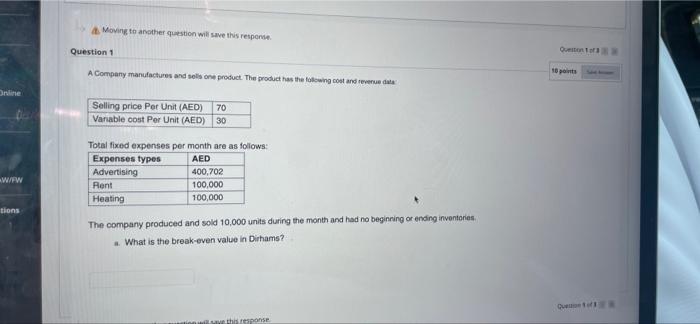Solved Question Completion Status Moving to another question | Chegg.com