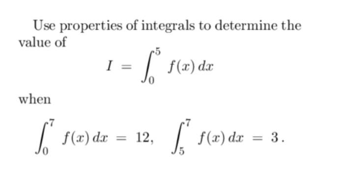 Solved a. I = 8b. I = 10c. I = 7d. I = 11e. I = 9 | Chegg.com