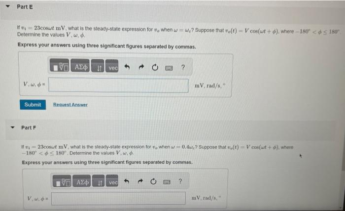 Solved Consider the RC filter shown in (Figure 1). Figure 1 | Chegg.com